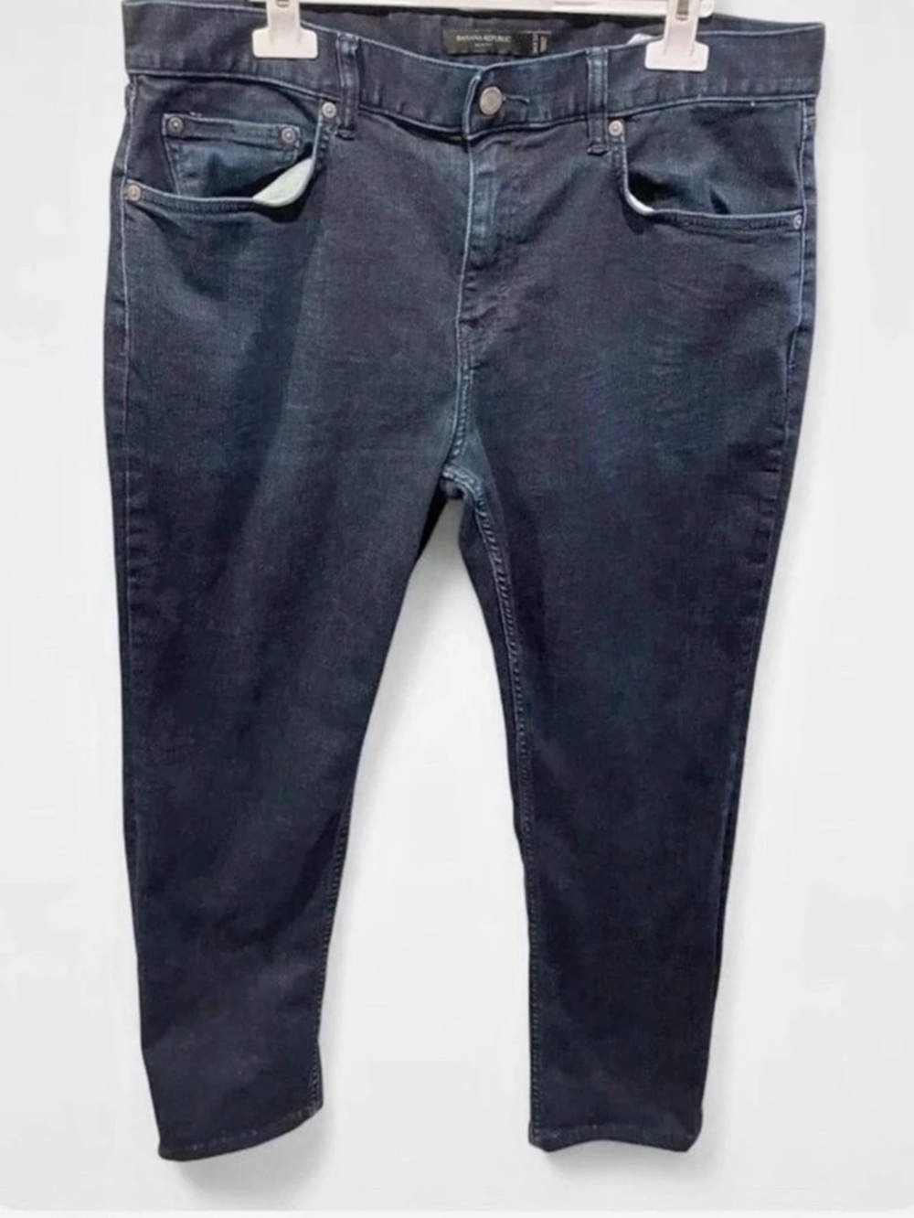 Banana Republic Slim Fit Skinny Jeans Blue Waist 34x32 Like New